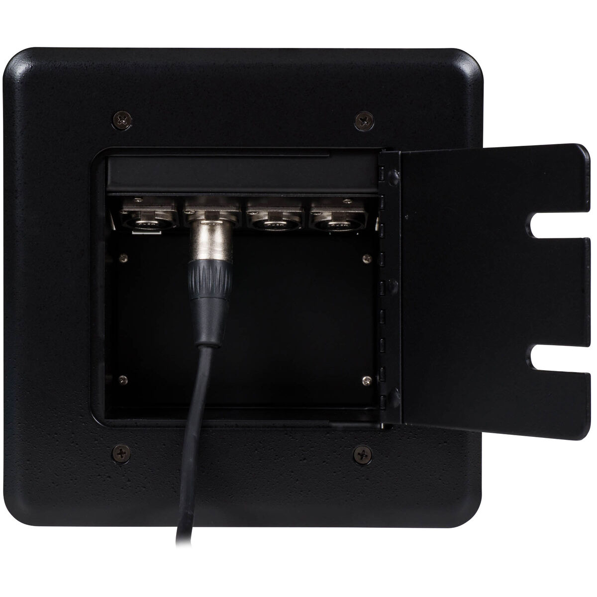 Flip Up Stage Box with Four XLR Female Jacks